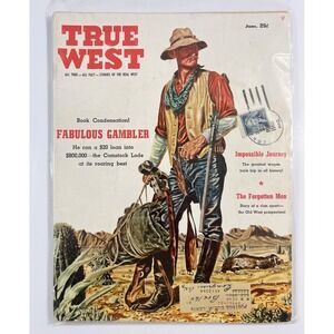 Vintage 1960 May-June True West Magazine Real West Stories Joe Small Vol-7 #5